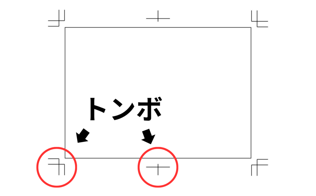 トンボマークの説明